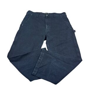 Abercrombie & Fitch Authentic Rigid Denim Baggy Carpenter Jeans Size 36w 30l